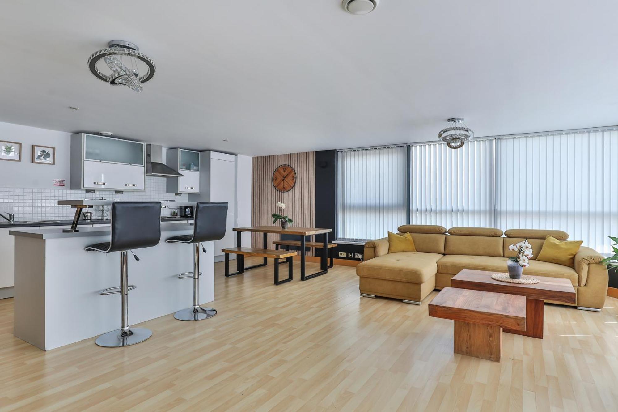 Large Central Penthouse In Leeds ليدز المظهر الخارجي الصورة