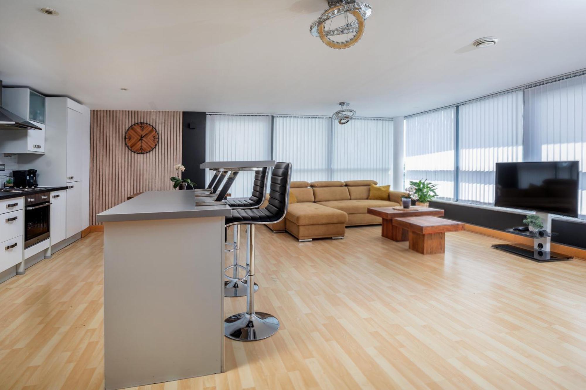 Large Central Penthouse In Leeds ليدز المظهر الخارجي الصورة